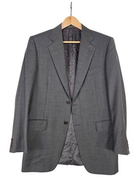 Canali Holt Renfrew Wool Two-Button Men's Suit Jacket